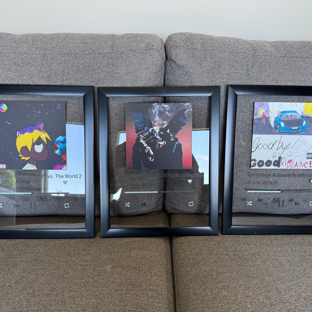 🚨Rap Wall Art - Travis Scott, Lil Uzi Vert, Juice WRLD🚨